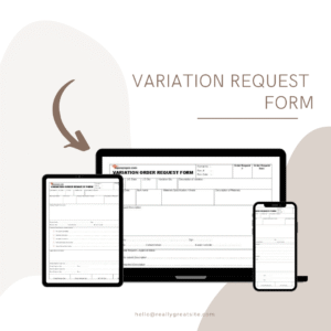 Variation request form