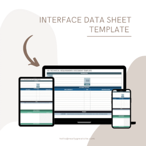 Interface Data Sheet Template