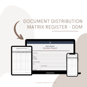Document Distribution Matrix Register - DDM